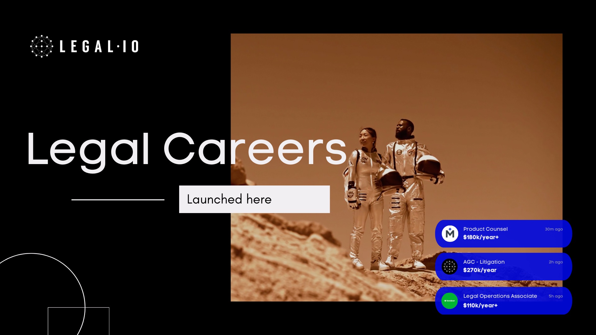 Legal Careers, Launched Here